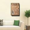 Ymyoo Canvas Painting Wall Art Print Poster Frenchie Rules Kitchen Decor Abstract For Bed Room Decoration 1624 Inches With Metal Frame view 2