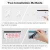 NHYDSPQ Wall Mounted Key Holder,Cute Penguin Print Key Hanger,Wall Mounted Key Racks,Mail Organizer Wall Mount Hanging Key Rack view 3