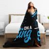 Never Underestimate an Old Man On A Skiing Throw Blanket 50"x40" Soft Cozy Blanket for Bed Sofa Couch Camping and Travel view 4