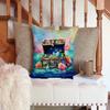 Caroline's Treasures Nautical Collection Decorative Throw Pillow, 14Hx14W, Treasure Chest 2836 view 3