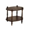RENEESME Coffee Table Retro Simple Medieval Style Solid Wood Side Table Light Luxury Home Sofa Side Coffee Table Small Table Game Table view 1
