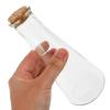 ABOOFAN 3pcs Wedding Sand Ceremony Set Transparent Drift Bottles Cork Stopper for Sand Art Keepsake Jars and Wedding Decorations view 4