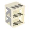 DYINGZL Closet Vertical Shoe Rack Organizer, Collapsible Narrow Free Standing Shoe Rack, Space Saving Entrance Organizer(3 Tier) view 1