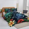 DESTACOZIE Turtle Quilt Queen - Hibiscus Turtle Quilts - Personalized Sea Turtles Bed Set Twin Polynesian Tribal Bedding, Sea Turtle Theme Quilt Bedroom view 4
