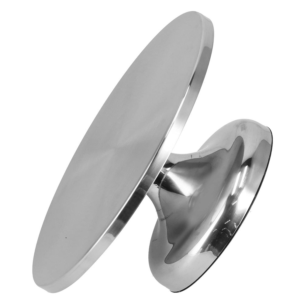 30cm Revolving Cake Stand Non Slip Aluminum Alloy Rotating Cake Turntable Kitchen Baking Accessory 360 Rotation, Can Be Used to Make Cakes, Chocolates, Sugar Moulding Tools for