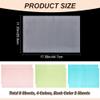 CREATCABIN 8 Sheets 4 Colors Refrigerator Liners Mats Washable EVA Fridge Mats Liners Covers Pads Liner Easy to Clean for Shelves Freezer Glass Shelf Cupboard Cabinet Drawer Placemats 11.33x17.59Inch view 2