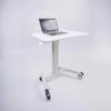 Donext Standing Desk, Standing Desk Adjustable Height, Standing Desk with Wheels, Ergonomic Home Office Computer Workstation, White view 4