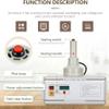 BTURYT Electromagnetic Induction Sealing Machine Bottle Cap Sealing Machine, 20-100mm Handheld Magnetic Bottle Cap Sealing Machine, Suitable for Plastic Bottle caps and Glass Bottle caps view 2