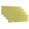 Rygcrud 4 Pieces Desk Divider, Freestanding Desktop Partition with Support Feet, 18mm Thick Table Privacy Panel Screen Visual Distractions for Office, School(Green,120x30cm) view 1