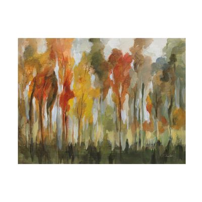 Trademark Fine Art Canvas Wall Art - Silvia Vassileva 'Enchanted Forest' Wall Art for Living Room, Bedroom, or Office Dcor