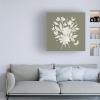 Trademark Fine Art Canvas Wall Art - Anne Tavoletti 'Full Bloom IX' Wall Art for Living Room, Bedroom, or Office Dcor view 2