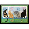 212 Main 20 x 30 Inch Kitties in The Window Rug view 1