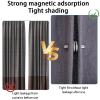 Gjinxi 10 Pairs Magnetic Curtain Clips, Curtain Weights Magnets with Back Tack, Magnetic Holder Buckle Closer for Drapery, Prevent Lights from Leaking for Home Bedroom Office Curtain Draperies view 4