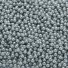 uxcell 2500Pcs Faux Pearl for Vase Filler, 6mm No Hole ABS Round Pearls for Crafting, Jewelry Making, Vase Filler, Cosmetic Boxes, DIY Parts, Table Scatter, Deep Silver Grey view 1