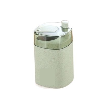 NPQPNAFC Toothpick Holder Automatic Toothpick Holder Container Wheat Straw Hand-Pressed Transparent Toothpick Holder Automatic Toothpick Holder Container Organizer