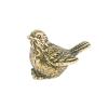 DUOLAIYUNSO Antique Dcor,2.8x2cm Brass Sparrow Statue Home Decor Ornaments Decorations Tea Pet Funny Bird Figurines Miniatures Craft view 4