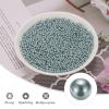 uxcell 5000Pcs Faux Pearl for Vase Filler, 4mm No Hole ABS Round Pearls for Crafting, Jewelry Making, Vase Filler, Cosmetic Boxes, DIY Parts, Table Scatter, Home Decoration, Silver Grey view 3