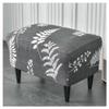 ZYANLING Stretch Ottoman Cover Ottoman Cover Slipcovers Rectangle Footstool Cover Printed Footstool Cover Ottoman Footrest Covers Rectangular Storage Stool Cover view 1