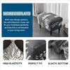 ZYANLING Stretch Ottoman Cover Ottoman Cover Slipcovers Rectangle Footstool Cover Printed Footstool Cover Ottoman Footrest Covers Rectangular Storage Stool Cover view 4