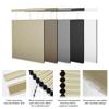 Berissa Blackout Door Blinds,Top Down Bottom Up Cellular Shades for French Door Window,1" Honeycomb Fabric Thermal Insulated Privacy for Indoor Windows,Front Back Doors,Beige. 24.5" W x 64" H view 3