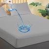 Waterproof Mattress Protector King Size, Breathable Mattress Cover, Fitted Deep Pocket Mattress Pad Cover Stretches up to 21 Inches, Soft Noiseless Bed Cover view 1