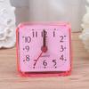 Hxyxbnhno Square Alarm Clock Mute Analog Ticking Battery Operated Clocks for Children Boys Girls Birthday Attachment view 2