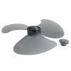 Fan Blade, Household Fan Blades Replacement for 16 inches Table Fan Floor Fan(Black) view 3