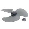 Fan Blade, Household Fan Blades Replacement for 16 inches Table Fan Floor Fan(Black) view 4