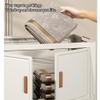 SPXMQSS Storage Boxes with Lids Large, Stacking Storage Boxes Front Opening, Foldable Storage Box Plastic Storage Bins whit Wheels for Bedrooms, Living Rooms, Kitchens view 3