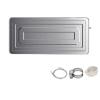 Drain Pan for Portable Ac Unit Stainless Steel Round Corner Thickened Air Conditioner Water Tray, with Drain Pipe, for Air Conditioner External Unit(840 * 330mm) view 1