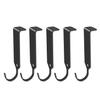 23 Inch knife magnetic strip with 4 hooks & Additional 5 hooks view 1