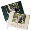 Wedding Guest Book Personalized with Bride and Groom Photo, Names, Date, Elegant Guest Book Weddings Reception, Guest Book with Photo on The Cover, Customized Signing, Registry Book for Visitors, D2 view 1