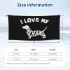Byoblu I Love My Daschund Beach Towel Absorbent Bath Towel Quick Dry Towel Oversized Super 27.5"X55" view 3
