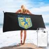 Byoblu Jewish Israel Emblem of Jerusalem Beach Towel Absorbent Bath Towel Quick Dry Towel Oversized Super 27.5"X55" view 1
