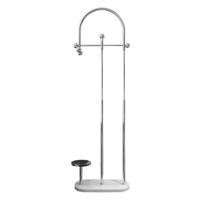 ZCSO Corner Coat Rack Nordic Floor-to-Ceiling Coat Rack Home Bedroom Clothes Rack Creative Bag Rack Living Room Porch Multi-Function Hanger Standing Coat Rack(B)