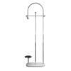 ZCSO Corner Coat Rack Nordic Floor-to-Ceiling Coat Rack Home Bedroom Clothes Rack Creative Bag Rack Living Room Porch Multi-Function Hanger Standing Coat Rack(B) view 1