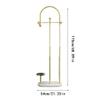 ZCSO Corner Coat Rack Nordic Floor-to-Ceiling Coat Rack Home Bedroom Clothes Rack Creative Bag Rack Living Room Porch Multi-Function Hanger Standing Coat Rack(B) view 2