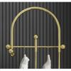 ZCSO Corner Coat Rack Nordic Floor-to-Ceiling Coat Rack Home Bedroom Clothes Rack Creative Bag Rack Living Room Porch Multi-Function Hanger Standing Coat Rack(B) view 3