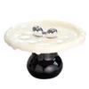 Jewelry Organizer Tray Ceramic Decorative Trays for Coffee Table Jewelry Dish Tray Key Storage Entryway Ornaments Entry Doorway Phone Coin Change Watches and Candy Tray(Beige) view 1