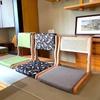 RhLLvJ Legless Tatami Folding Chair-Portable Floor Chair for Living Room & Bedroom-Comfortable Cushion-Folding Meditation Floor Seating(D) view 2