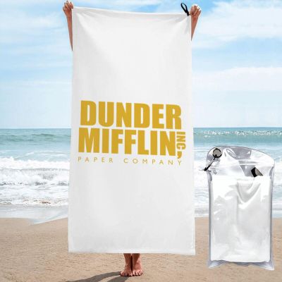 BYOBLU Dunder Mifflin Beach Towel Absorbent Bath Towel Quick Dry Towel Oversized Super 31.5"X63"
