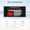 BYOBLU American Flag Native Blood Beach Towel Absorbent Bath Towel Quick Dry Towel Oversized Super 31.5"X63" view 2