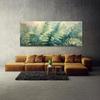 Sense Canvas Fern Plant Swaying Fern Elegance 6 Canvas Art - Home Decor Wall Art Print Poster Painting Small 20x8 / 1.5" view 2