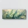 Sense Canvas Fern Plant Swaying Fern Elegance 6 Canvas Art - Home Decor Wall Art Print Poster Painting Small 20x8 / 1.5" view 4