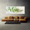 Sense Canvas Fern Plant Elegant Fern Study 12 Canvas Art - Home Decor Wall Art Print Poster Painting Small 20x8 / 1.5" view 3