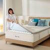 Bedtter 3 Inch Cooling Mattress Topper King, Ice Silk Pad Memory Foam Bed Topper, Pressure Relief & Non-Slip view 1