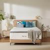Bedtter 3 Inch Cooling Mattress Topper King, Ice Silk Pad Memory Foam Bed Topper, Pressure Relief & Non-Slip view 2