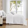 Blythease Oversized King Bedspread, Modern & Contemporary Look, Lightweight Bedding Cover, Reversible, 5 Piece Set, Pure White view 4