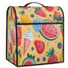 Sabokido Watermelon Pineapple Strawberry Kitchen Aid Mixer Cover Compatible with 6-8 Quart Kitchen Aid Tilt Head & Bowl Lift, Stand Mixer Cover with Pockets and Handle, Dust Cover Accessories view 2
