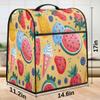 Sabokido Watermelon Pineapple Strawberry Kitchen Aid Mixer Cover Compatible with 6-8 Quart Kitchen Aid Tilt Head & Bowl Lift, Stand Mixer Cover with Pockets and Handle, Dust Cover Accessories view 3